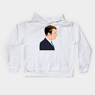 Emmanuel Macron Kids Hoodie